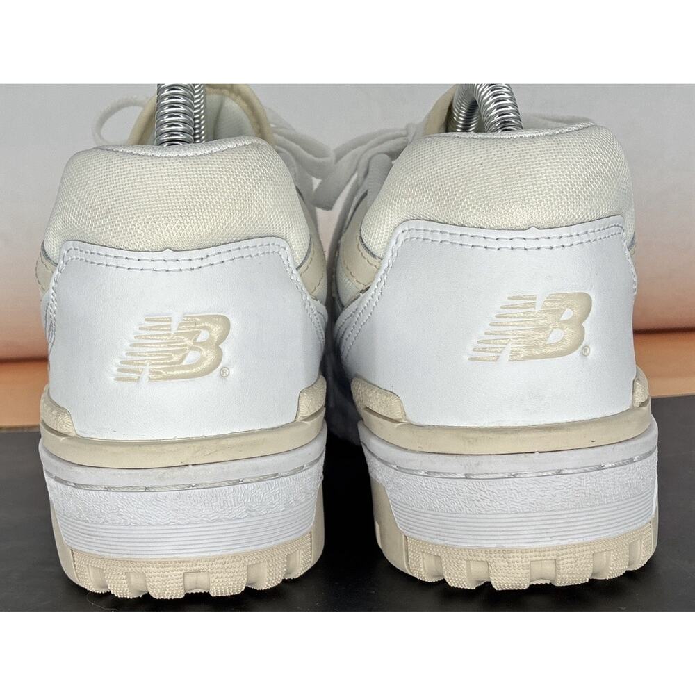 New Balance 550 Men’s 8 Women’s 9.5B Cream Off White Vintage Aged Sole Sneaker - Picture 4 of 8